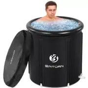 XL Portable Ice Bath Tub For Athletes With Insulated Multi Layered Design