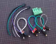 Wiring Power RCA Speaker Plug Cable For ROCKFORD FOSGATE T1000X5ad TM1000X5ad