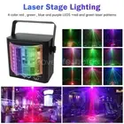 LED Laser Light Multi-Colour Beam Projector DJ Party Disco Stage Lights + Remote