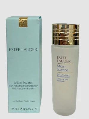 $59 Estee Lauder Micro Essence Skin Activating Treatment Lotion 2.5 fl oz Lotion