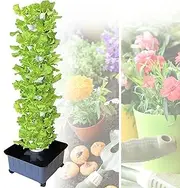Garden Hydroponics Growing System,Hydroponic Growing Sytem Kits,Gardening Indoor Grow System,Vertical Grow Tower,for Fresh Herb Garden,Fruits,Vegetable,Plant Tower