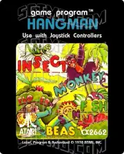 Atari 2600 Replacement Label - Hangman