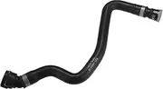 X AUTOHAUX Water Heater Hose for Ford C-Max High Sealing No.F1F118K579XA | Engine HVAC Heater Pipe Black 1 Pcs for Ford Focus