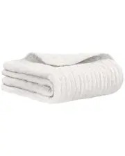 Superior Bella Silk Pick Stitch Medium Weight Throw