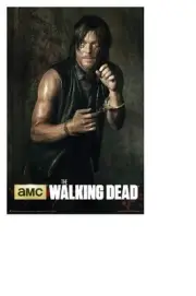 THE WALKING DEAD ~ DARYL CUFFS ~ 24x36 TV Poster NEW/ROLLED! Zombies Walkers