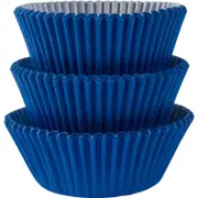 Bright Royal Blue Cupcake Cases Baking Cups 75 Pack