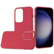 For Samsung Galaxy S24+ Plus Case Soft Premium Phone Cover with Chromed buttons