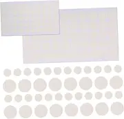 TEHAUX 200pcs Round Double Sided Adhesive Dots No Trace Sticky Acrylic Stickers for DIY Decor