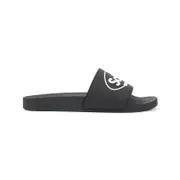 [Balenciaga] Balenciaga-Black Tpu Pool Slide Slipper-Uomo 43 IT