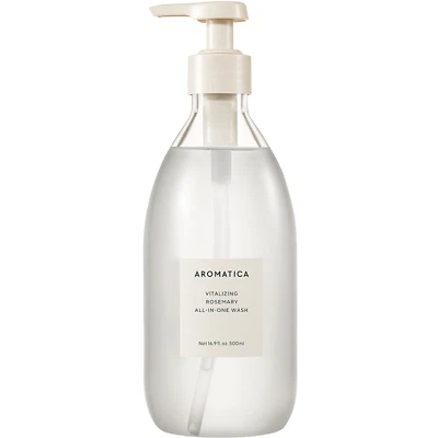 AROMATICA Vitalizing Rosemary All-In-One Wash 500ml (16.9oz)