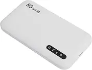 5G WiFi 6 Mobile Hotspot High Speed, Wireless Connections Mobile Hotspot Route Support 16 Devices 6100mAh Portable WiFi, Hotspot Router with SIM Card Slot for Phone Tablet