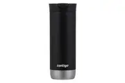 Contigo Huron Snapseal 473ml Stainless Steel Travel Mug Drinking Cup Licorice