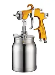 Star EVOT LVLP 2000 V3 Spray Paint Suction Gun 1.8mm Gold Waterbourne 2K Stains