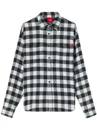 在飛比找Farfetch優惠-x Dickies check-print tweed sh