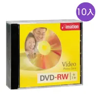 在飛比找蝦皮商城優惠-【Imation怡敏信】國際版 4X DVD-RW 4.7G