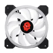 1PCS 120mm Adjustable RGB LED Light Computer Case PC Cooling Fan with IR Remote Controller