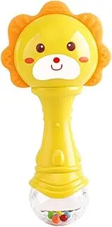 Kisangel Handheld Rattle Plastic Hand Shaker for Development Comfortable Grip and Safe Enhances Vision and Hearing for Newborn Sensory Play