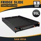 San Hima 95L Fridge Slide With Extendable Table Cutting Board Caravan Part 120KG