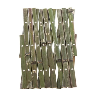 Bamboo Trellis Expanding Vining Plants Support Garden Buildings Fence Decor