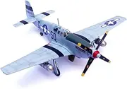 Alloy 1:72 WWII USAAF P-51B Mustang Fighter 339TH FS 504TH FG Plane Model Airplane Model for Collection