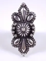 Gabe Natan Navajo Sterling Silver Ring Split Band Ingot Classic Style Handmade