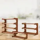 Storage Rack Coffee Cup Holder Standing Rustic Dresser Top Desktop Organizer