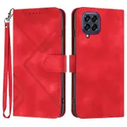 YX0040 For Samsung Galaxy M33 5G (Global Version) Wallet Phone Case Phone Stand Cover