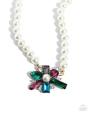 Paparazzi Prismatic Potential Green Necklace NWT