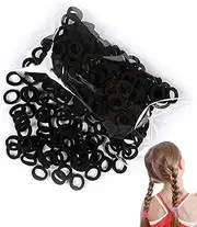 Kids Hair Tie, 100pcs Seamless Headbands, Hair Bands with Ponytail Holder, Elastic Hair Bands for