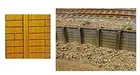 Chooch Enterprises 8612 All Scale Timber Retaining Wall -- Large for HO, S & O