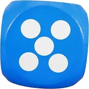 Toddmomy Giant Foam Dice for Classroom Party Games Jumbo Dice for Outdoor Activities Events Lightweight Engaging Learning Tool Present for Birthdays