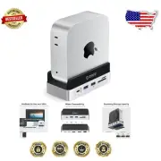 Sleek 10-Port Hub for Mac Mini M4 - High-Speed Charging, 4K Output & More