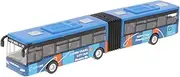Blesiya 1:64 Scale Alloy Pull Back Vehicle Bus Diecast Toy Kids Blue
