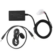 USB AUX Bluetooth Car Digital Music CD Changer Adapter For Toyota (5+7)Pin Camry Corolla Lexus RAV4 Yaris Black