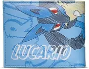 [Difuzed] Pokemon Lucario #448 All-Over Print Bi-Fold Wallet Male Blue MW608606POK