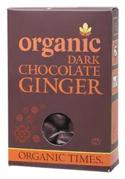 Organic Dark Chocolate (Ginger) - 150g