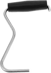 Tent Stapler Teepee Tent Winch Hook Nail Puller Camping Stake Remover Peg Removal Tool Tent Remover Tool Ground Puller Tool Tent Setting Tools Cord Winder Iron (Surface Galvanized) SWOOMEY