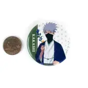 Kakashi Hatake Sasuke's Birthday Round Can Badge Pin Naruto Shippuden