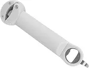 Bottle Can Opener, Stainless Steel Adjustable Cap Screwer 3 in 1 Multifunctional Retractable Jar Bottle Opener Tab Opener Auxiliary Bottle Cap Opener (Beige)