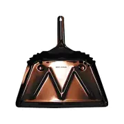 Magnolia Brush Dust Pan, 12 In, 20 Gauge Steel, Black - 12 per CT - 6dustpan