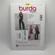 Burda Style 7536 Womens 10-22 Jumpsuit in Two Lengths Sewing Pattern UNCUT