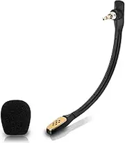 weishan A40 Mic, Microphone Replacement for Astro A40 / A40 TR Gaming Headset on PS5, PS4, Xbox One, PC, Mac, Phone, Noise Cancelling 3.5mm Black
