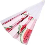 QUMIIRITY Fashionable Oxford Fabric Handheld Fan Watermelon Theme Foldable Fan for Women Men Boys and Girls Home Decor