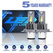 H4 9003 LED Headlight High Low Bulbs Kit For Smart Fortwo Coupe 2-Door 2016-2018 (for: Smart)