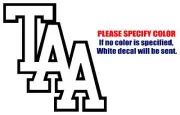 The Amity Affliction TAA Band Vinyl Decal Car Sticker Window bumper Laptop 6"