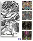 Personalised Text Wallet Phone Case For iPhone 16 15 14 13 12 11 X Plus Pro Max