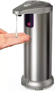 Nozama Automatic Soap Dispenser,Touchless Soap Dispenser Stainless Steel