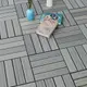 新二代塑木地板【3D立體木紋30cm(4色)】防腐 防水 木地板 陽台布置 拼接地板 防滑地板 地墊 (9.4折)