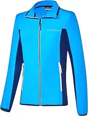 [Black Crevice] Women's Second Layer I Midlayer I Women's Shirt Made of Functional Stretch Fleece Material I Elastic & Breathable Functional Shirt I High-Quality Thermal Functional Shirt Women
