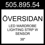 IKEA ÖVERSIDAN LED Wardrobe Lighting Strp W Sensor 505.895.54